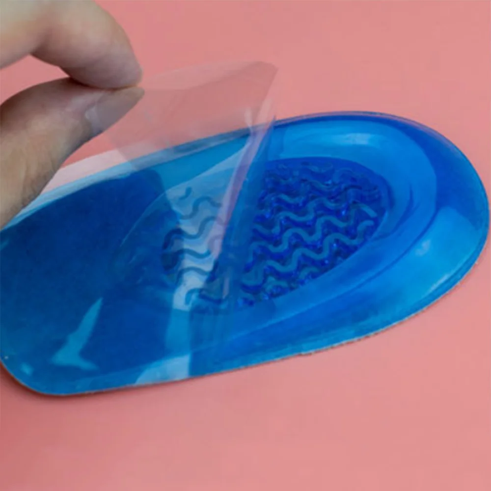 Силиконовые гелевые стельки для Spur Plantar Fasciitis амортизирующей пятки ухода за