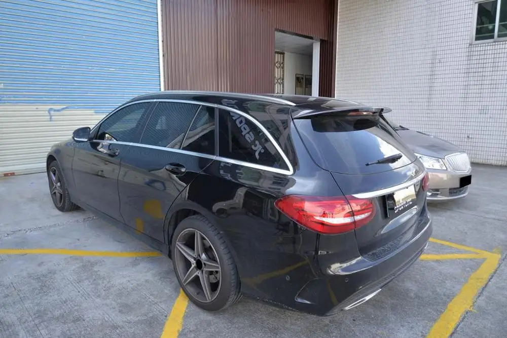 Задний спойлер для крыши из углеродного волокна и ФАП крыло Mercedes Benz S205 класса C