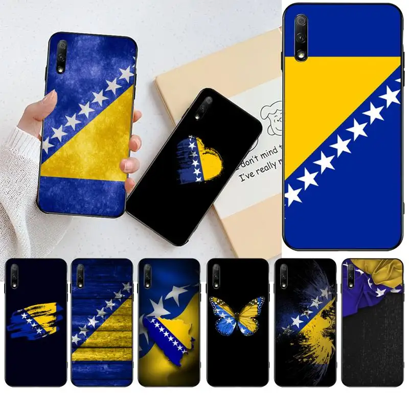 

KPUSAGRT Kazakhstan flag (13) Black Cell Phone Case for Huawei Honor 30 20 10 9 8 8x 8c v30 Lite view pro