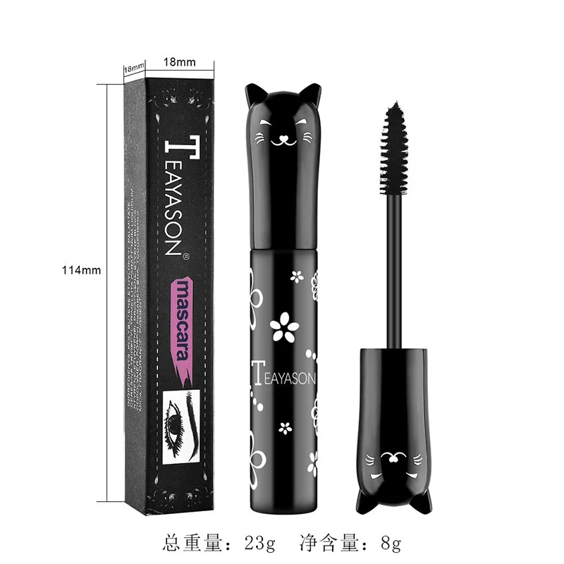 

Color Purple Blue Magnetic Women's Makeup Cosmetics Eyelash Extensions Colored Lengthening 5d Voluminous Fiber White Mascara New