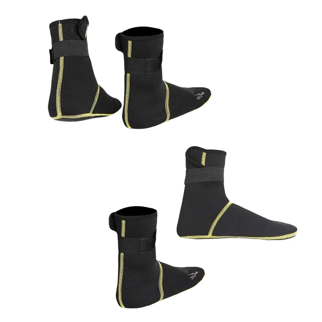 2 пары водонепроницаемая обувь Пляжные Носки Ботинки для дайвинга из неопрена