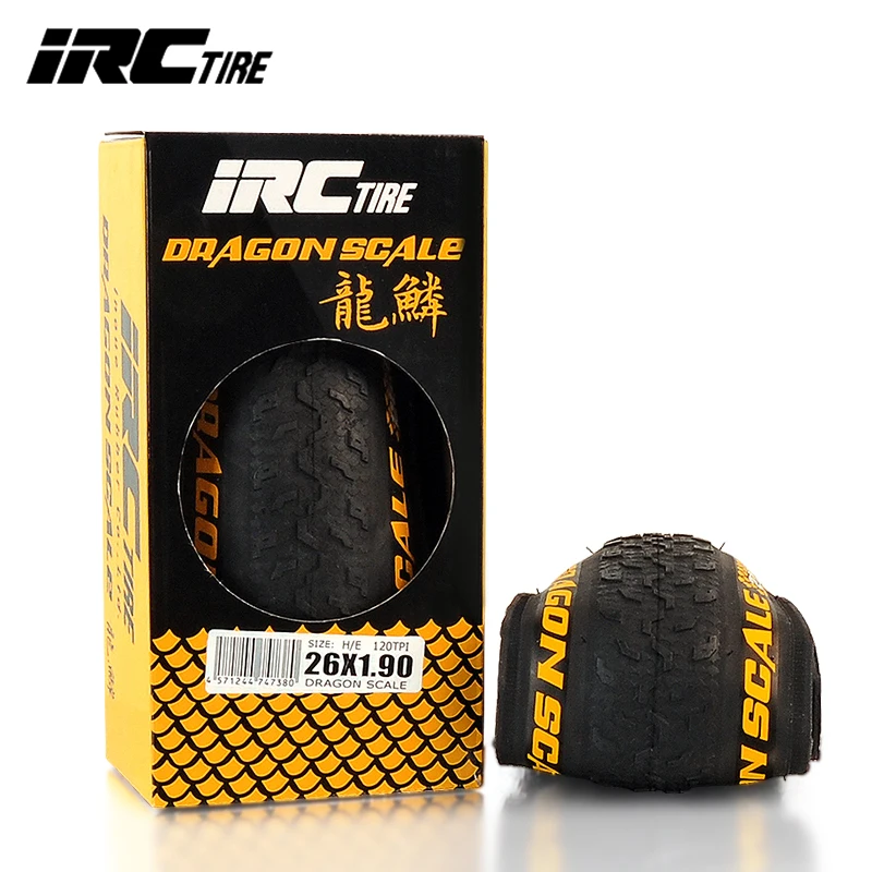 

DRAGON SCALE Tyre Mountain 120 TPI Mountain Bike MTB 26/27.5*1.9 in Tubular Tire MTB Folding Tyre Black