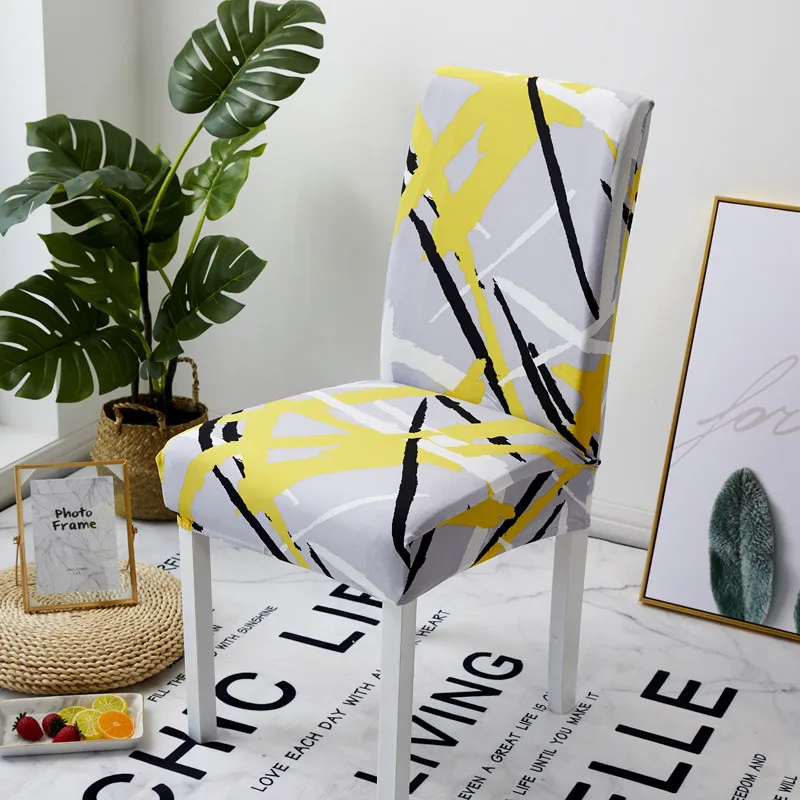 Эластичный чехол на стул Многофункциональный эластичный из спандекса для