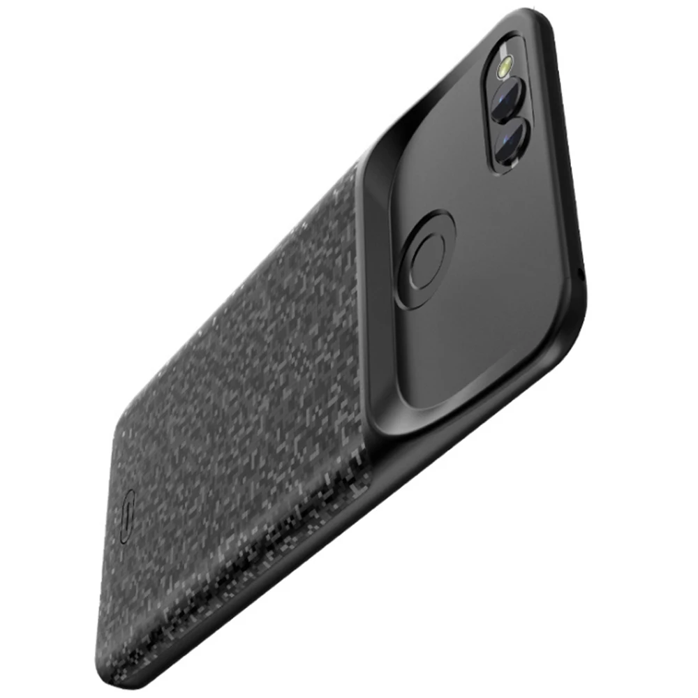 Фото Чехол с аккумулятором 4700 мАч для Huawei Honor 7X чехол подставкой смартфона зарядным Чехол с аккумулятором 4700 мАч для Huawei Honor 7X чехол подставкой смартфона зарядным
