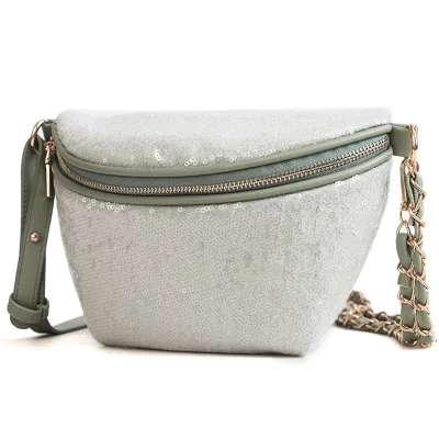 

Tamara Ins Super Fire New 2021 Trendy Women's Bag Multi-purpose Waist Bag Sequins Messenger Shoulder Phone Bag