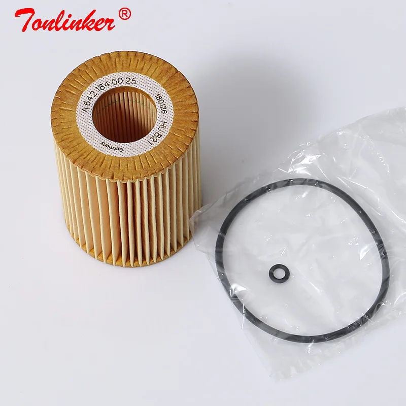 Масляный фильтр A6421800009 1 шт. для Mercedes Benz W204 S204 C320 C350/E-Class W211 S211 A207 C207 E320 E350 модельный |