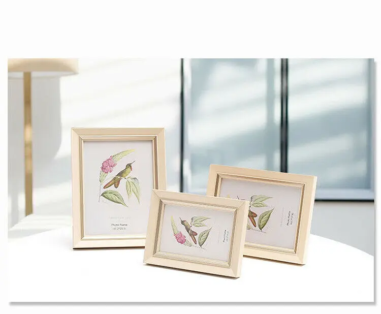 Потрепанная шикарная фоторамка SC/рамка плаката из дуба большой квадратный