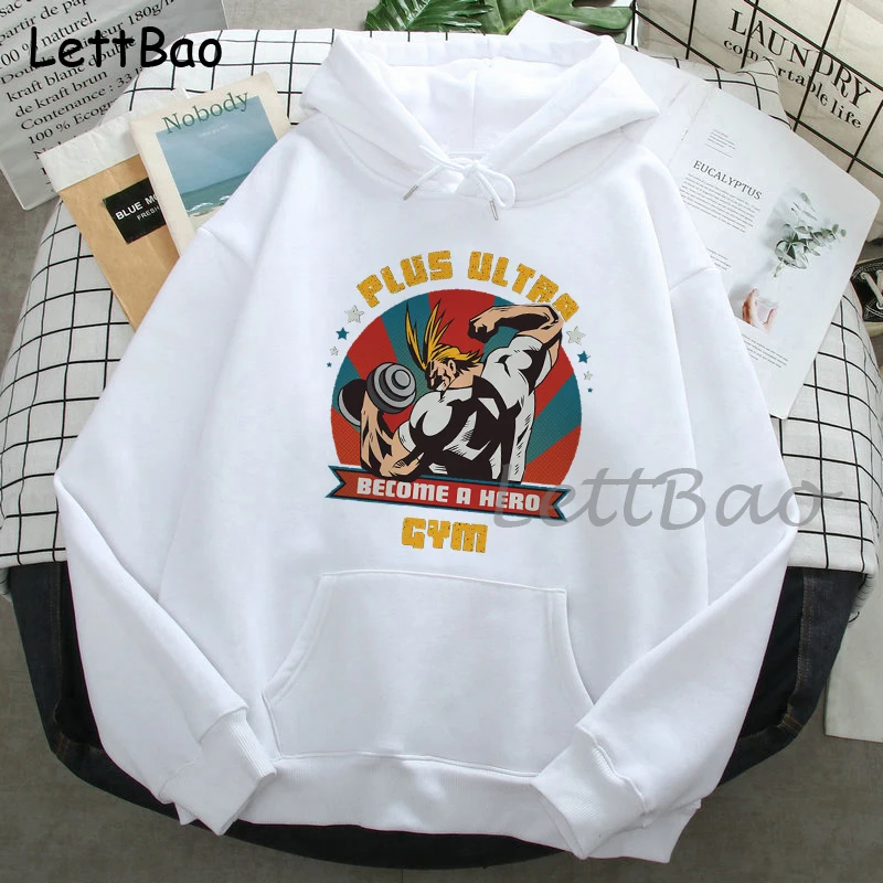 

Худи унисекс Харадзюку с надписью «Моя геройская Академия», японское аниме Kirishima Eijirou, женские худи с принтом, уличная одежда, повседневные с...