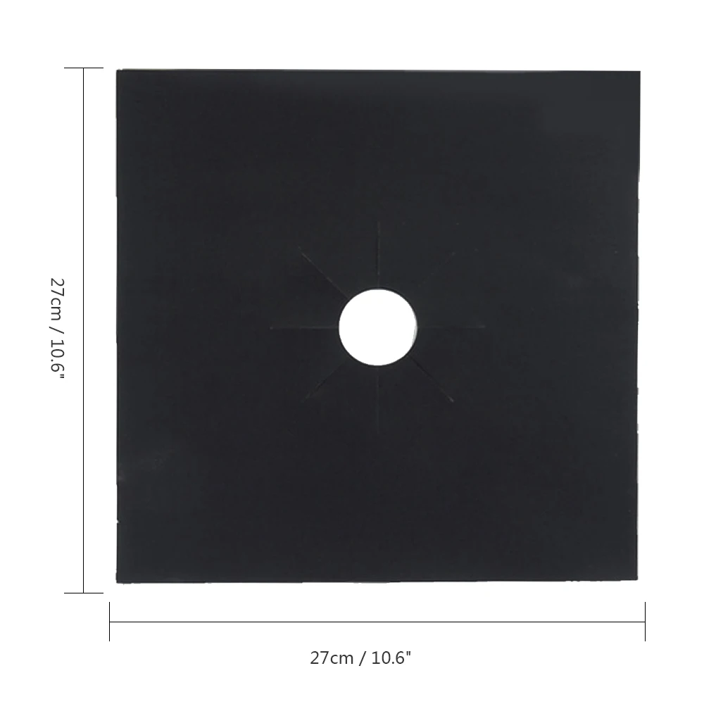 4 шт. многоразовая антипригарная фольга для газовой плиты варочной панели