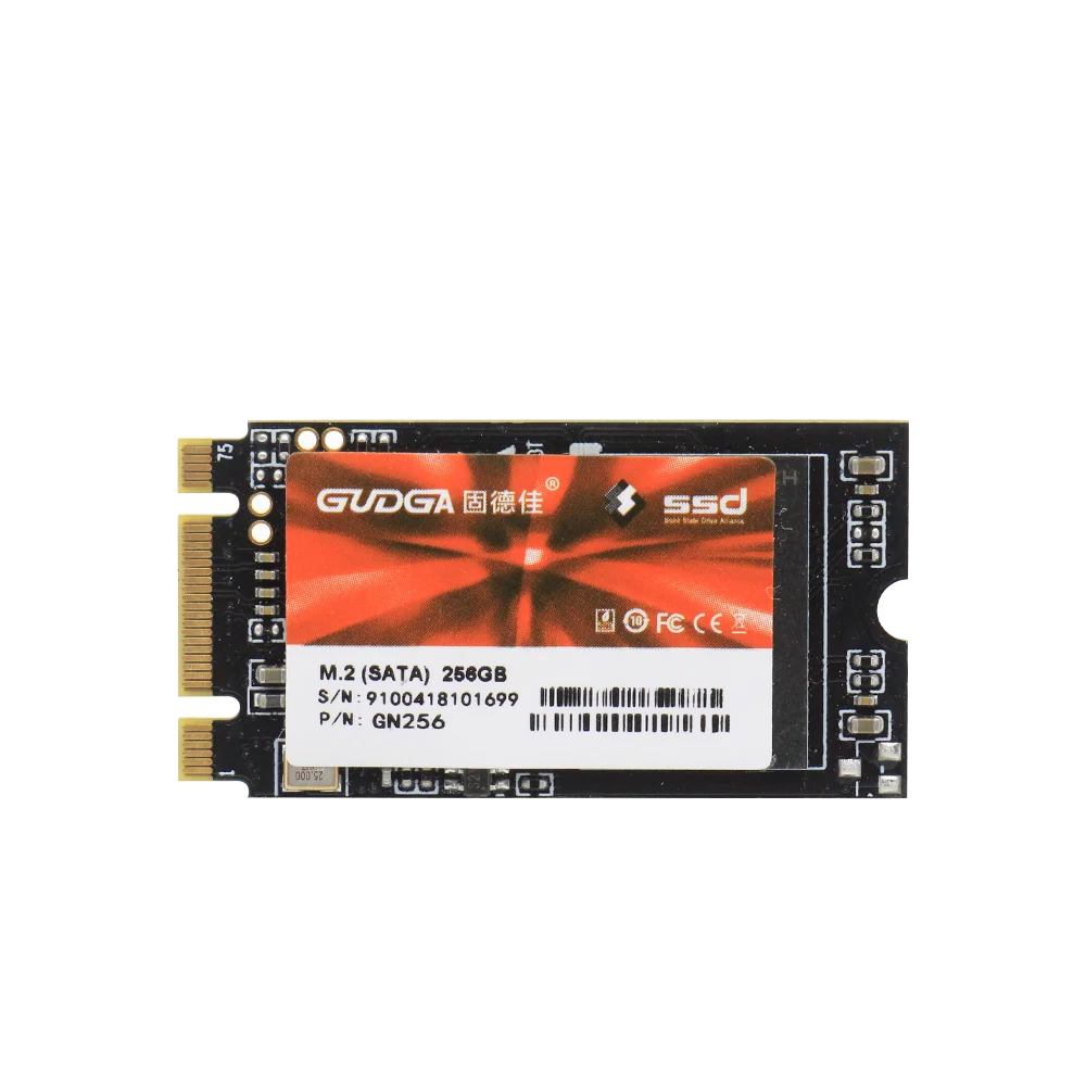 Горячая Распродажа GUDGA M.2 SSD 60 Гб 128 ГБ 256 512 M2 SATA NGFF 2242 HDD для компьютера ноутбука