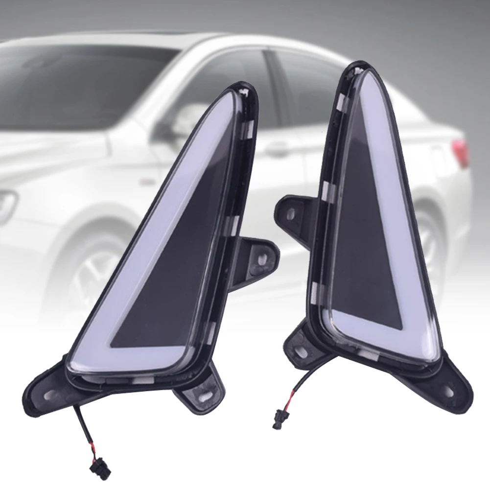 2 шт. левый и правый дневной ходовой светильник мигающий сигнал поворота передний