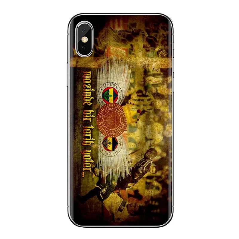 Fenerbahce футбольный клуб FC Логотип для samsung Galaxy S2 S3 S4 S5 MINI S6 S7 edge S8 S9 Plus Note 2 3 4 5 8 Coque Fundas