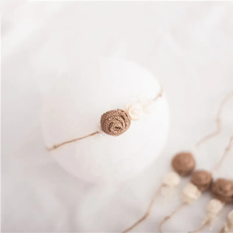 Реквизит для фотосессии новорожденных повязка на голову девочек и мальчиков с