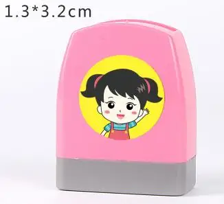 baby name stamp-16 Индивидуальные детские штамп с именем DIY имя ребенка уплотнение не легко выцветает безопасности штамп с именем стикер предотвратить ребенка от потери уплотнения стикер - Цвет: baby name stamp-16