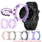 Мягкий чехол из ТПУ, защитная стеклянная рамка для Garmin Forerunner 245245M Fr245, защитный бампер для музыкальных часов