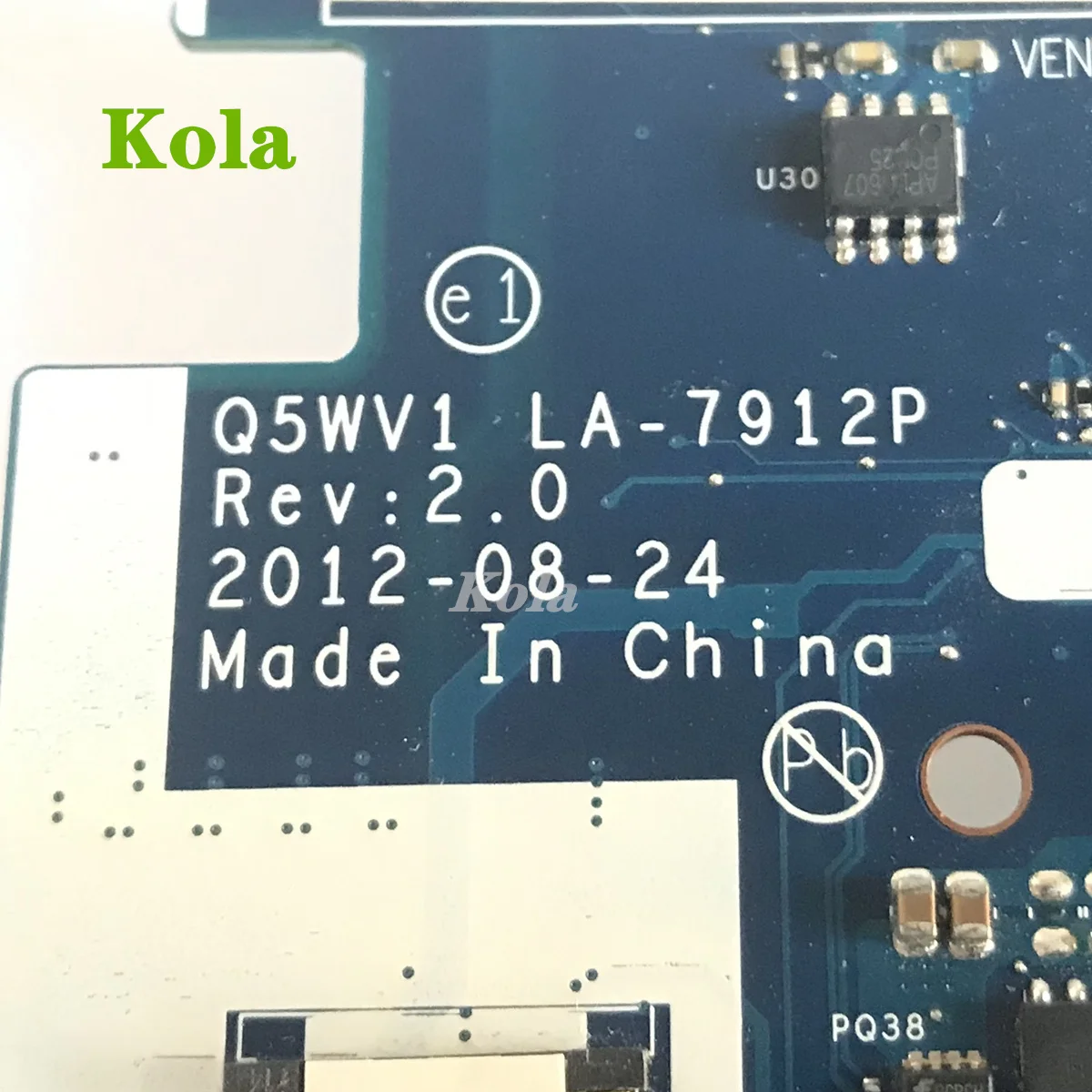 Q5WV1 Q5WVH LA-7912P материнская плата для Acer aspire V3-571 V3-571G ноутбука HM77 NBRZP11001 GT630M 100%