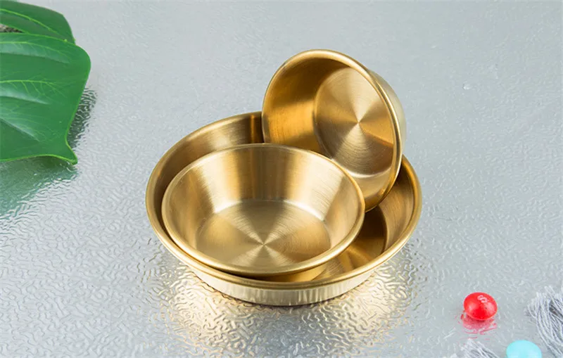 304 маленькая тарелка для соуса из нержавеющей стали кухонная суши соевого