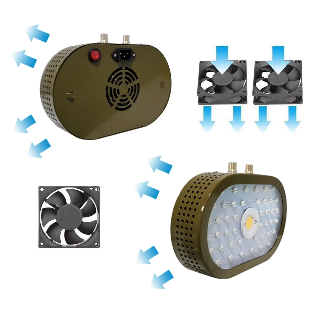 

1000W Led Grow Lights Lamp Panel Hydroponic Plant Growing Cob Full Spectrum Indoor Seedling Tent Greenhouse Flower Phyto Light