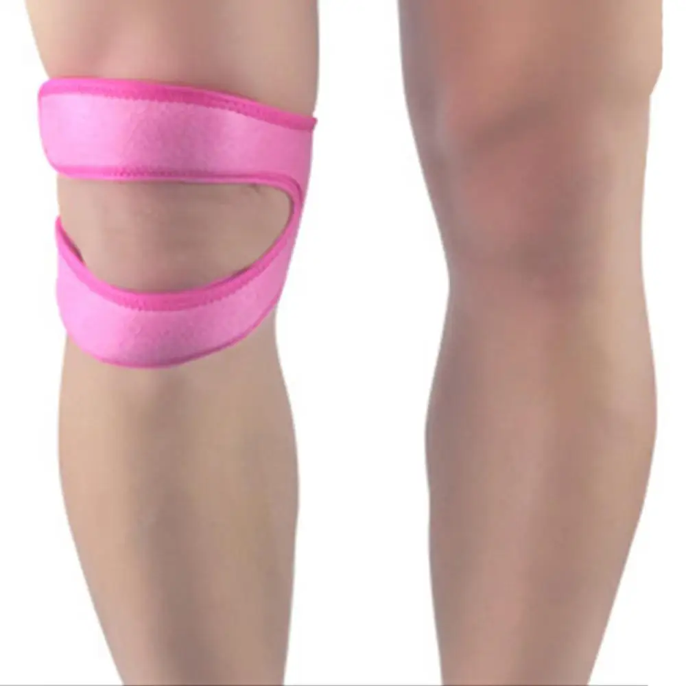 20211pc Newest Mens Adjustable Knee Support Brace Open Patella Running Strap Injury Pain Relief for Sports Protector Equipment | Спорт и