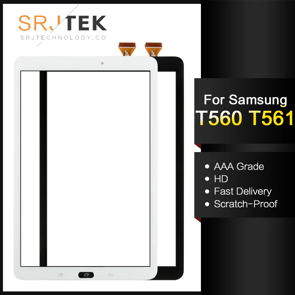 Srjtek 9 6 &quotсенсорный экран для Samsung Galaxy Tab E SM T560 T561 сенсорный дигитайзер Датчик