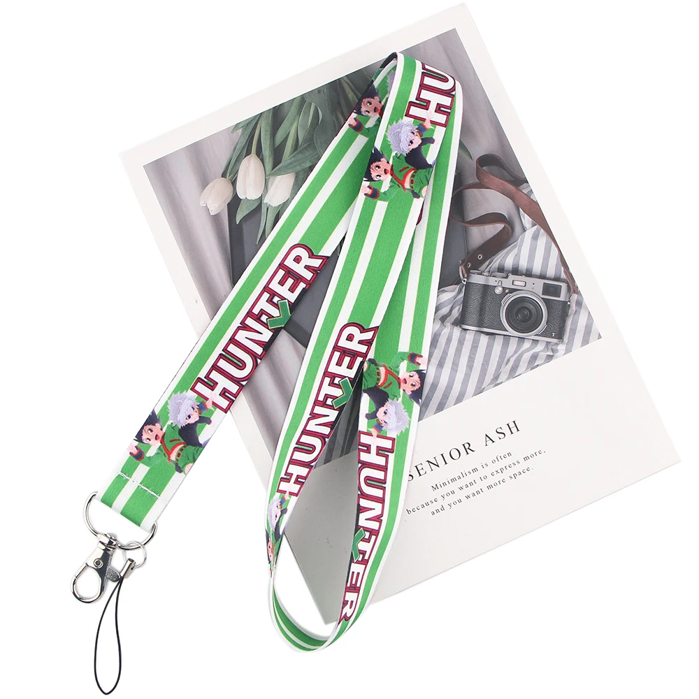 

PF082 HUNTERHUNTER Lanyards for Key Neck Strap For Card Badge Gym Key Chain Lanyard Key Holder DIY Hang Rope Keychain