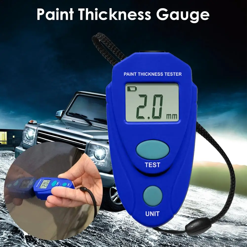 Цифровой толщиномер цифровой измеритель толщины покрытия автомобиля |