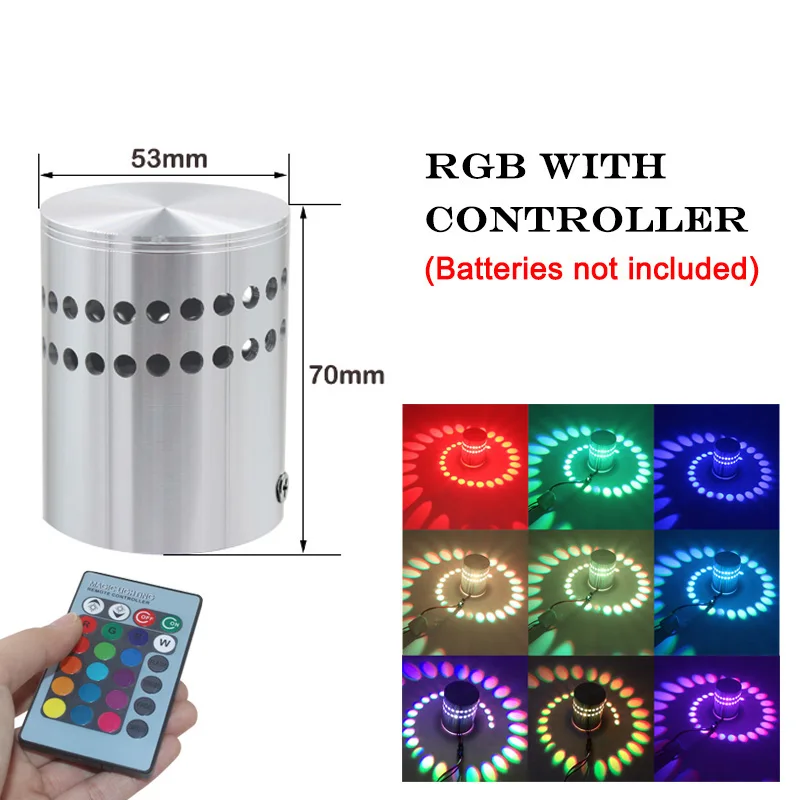 Скандинавский RGB светодиодный потолочный светильник настенное бра для бара