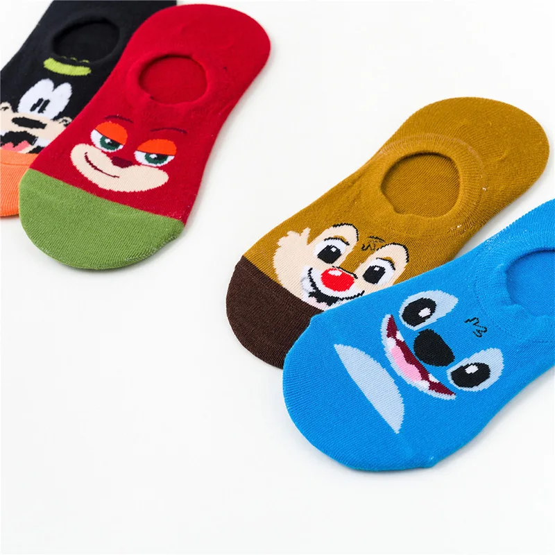 

Summer Cartoon Cotton Thin Women Boat Socks Creative Casual Funny Animals Socks for Female Cute Kawayi Girls New