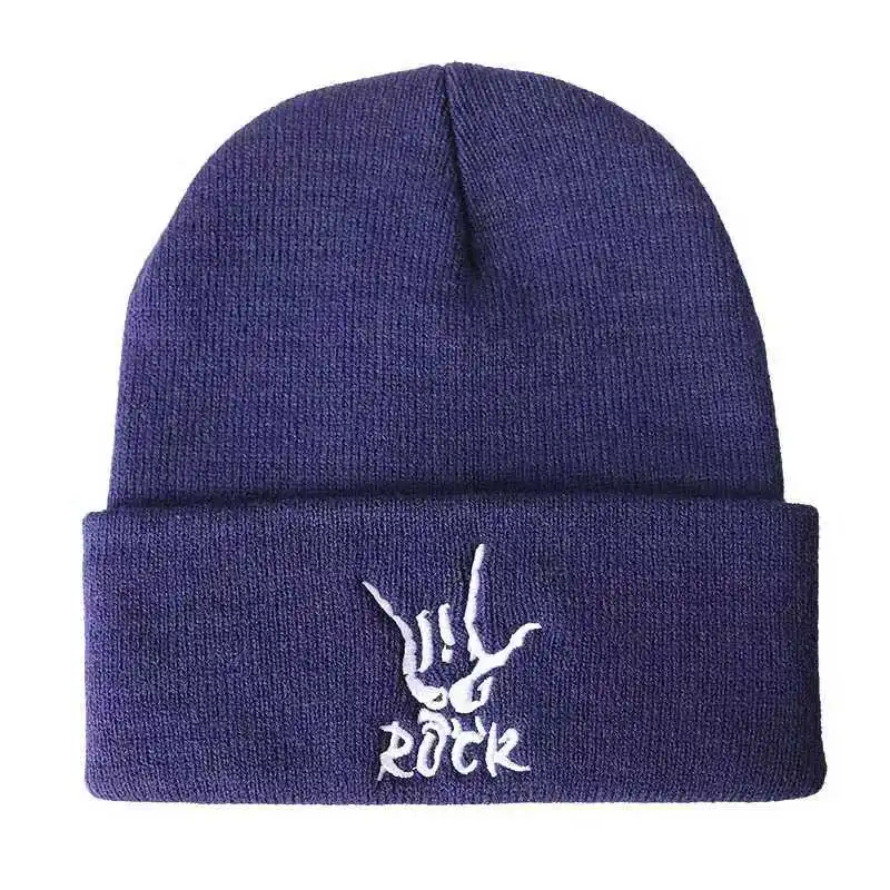 

Winter Caps Knit Soft Cap Bone Ski Skullies Cotton New Unisex Letter Embroidery Beanies Hat Man Woman Fashion Very Cold Warm Hat