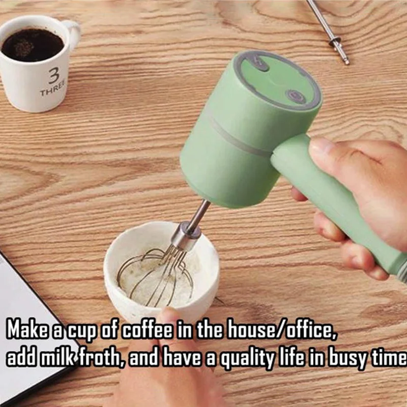 Беспроводной измельчитель для чеснока взбиватель яиц варенья венчик блендер