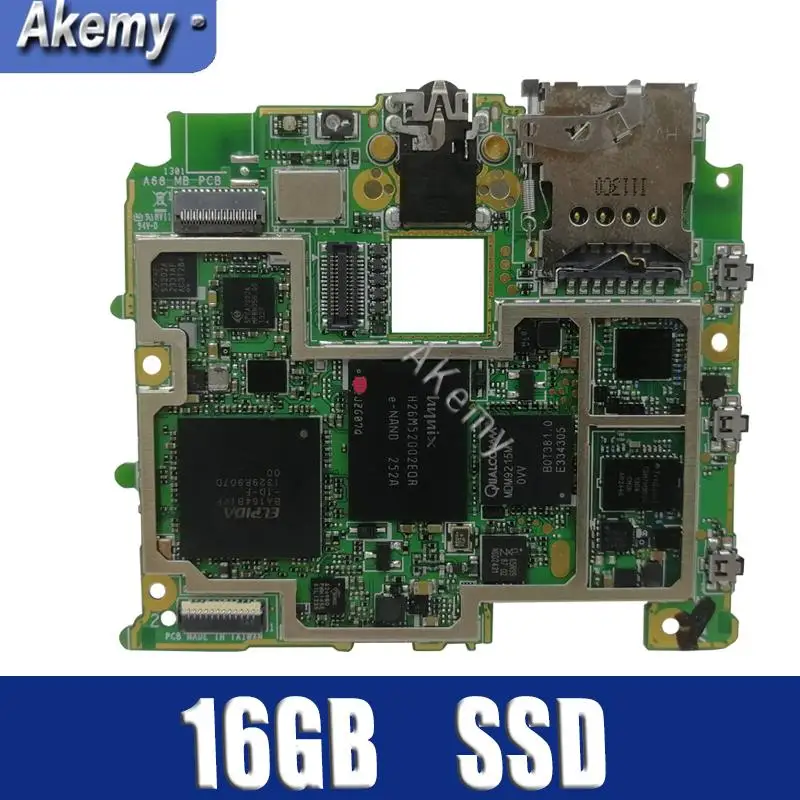 Для For Asus PadFone2 A68 материнская плата (16 ГБ + 2 Гб) мобильный телефон системная