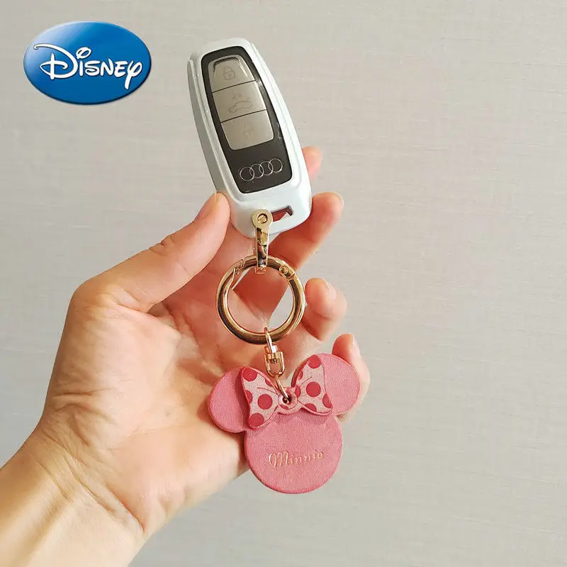 

Disney Mickey Mouse Minnie Car Keychain Pendant Lady Keychain Bag Ornament