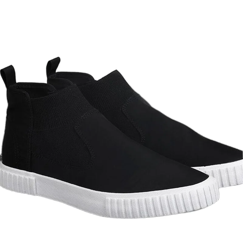 

Canvas Trainers Slip-on Chunky Sneakers For Men High Top Shoes Fashion Men Casual Shoes Man Sneaker