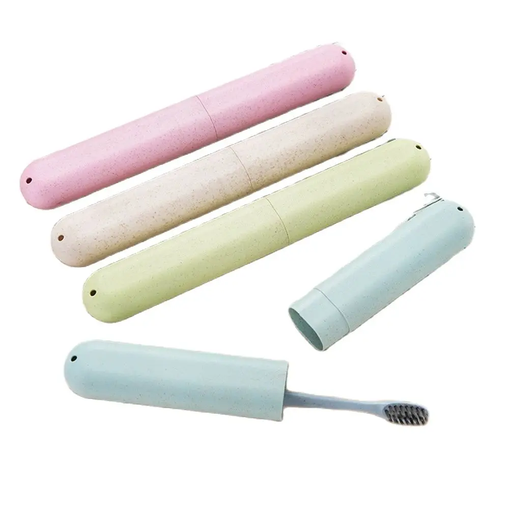 

Travel Toothbrush Case Portable Toothbrush Breather Containers for Traveling Camping Business Trip Home School Toothbrush Cover