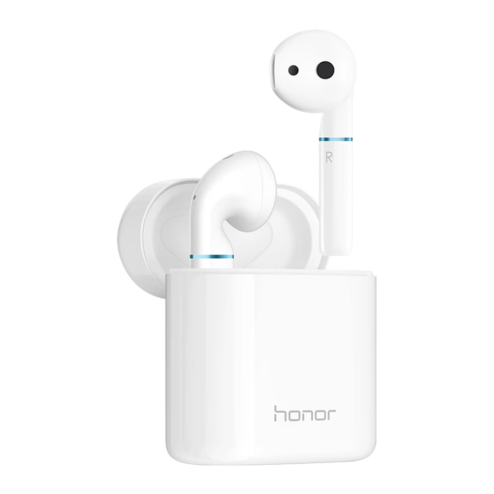 Huawei Honor Flypods Беспроводные Гарнитуры Hi-Fi TWS Bluetooth наушники водонепроницаемые IPX54 Беспроводная зарядка коробка CM-H2S