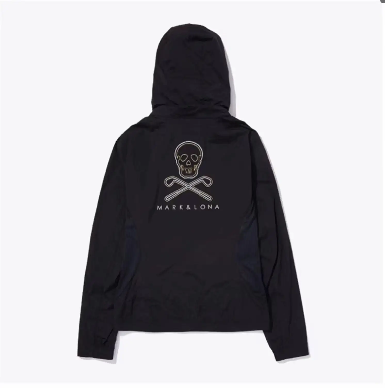 

Women's Golf Thin Windbreaker Jacket With Hidden One-Piece Cap