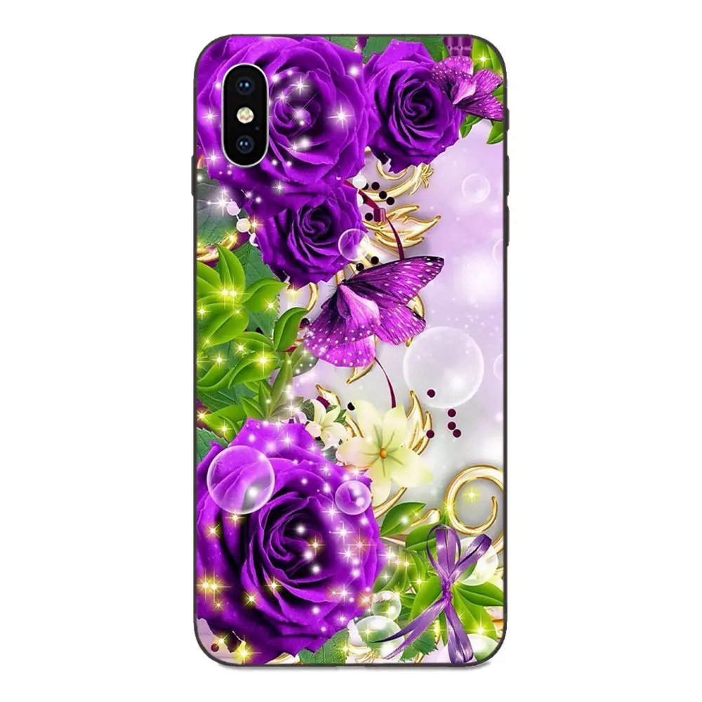 Мягкие локоны и цветы бабочки для Huawei nova 2 2S 3i 4 4e 5i Y3 Y5 II Y6 Y7 Y9 Lite Plus Prime Pro 2017 2018 2019 |