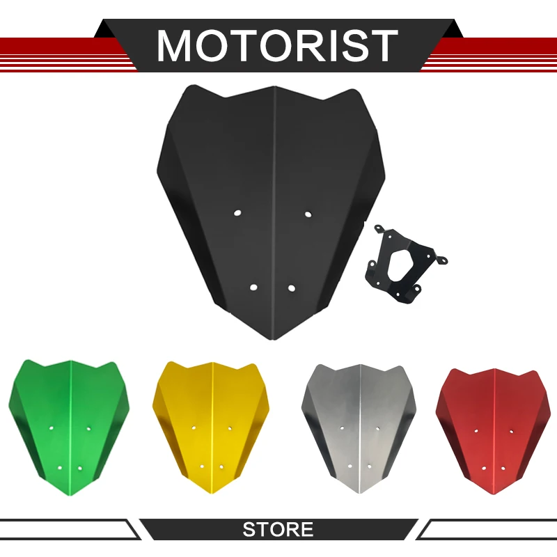 

CNC алюминиевые аксессуары для мотоциклов лобовое стекло для Z900 2017-2020 2018 2019 ветровое стекло дефлекторы для z 900 ветровое стекло