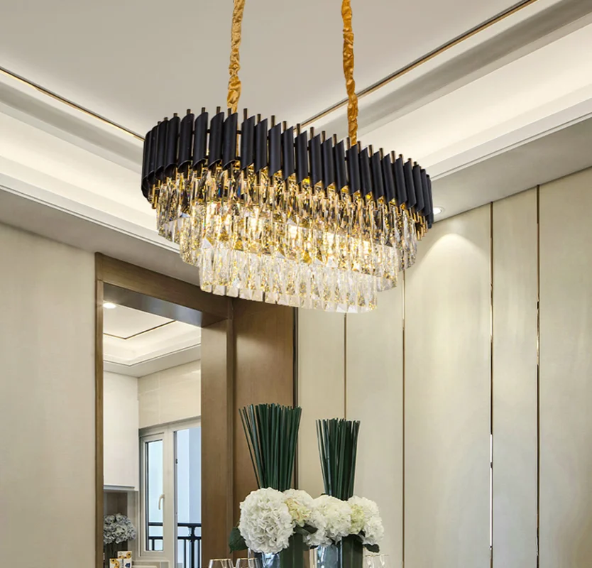 Хрустальная люстра хорошего качества K9 подвесные светильники для ресторана