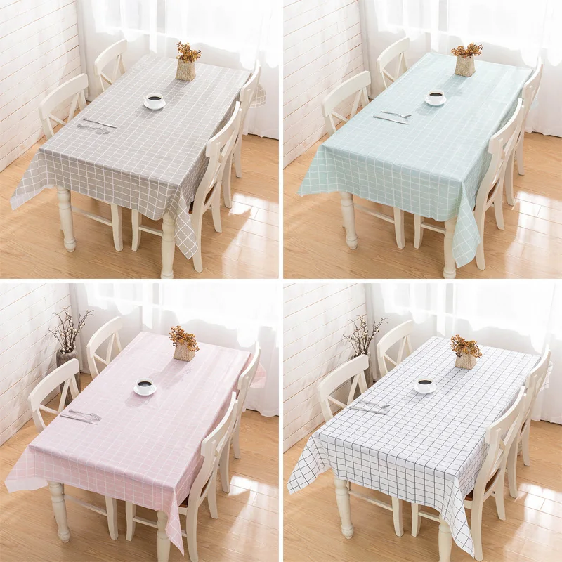 

2020 Waterproof Tablecloths Oil-proof Rectangular Tablecloth Printed Dining Tablecloths Anti-scalding Tabl Cover Table Cloth
