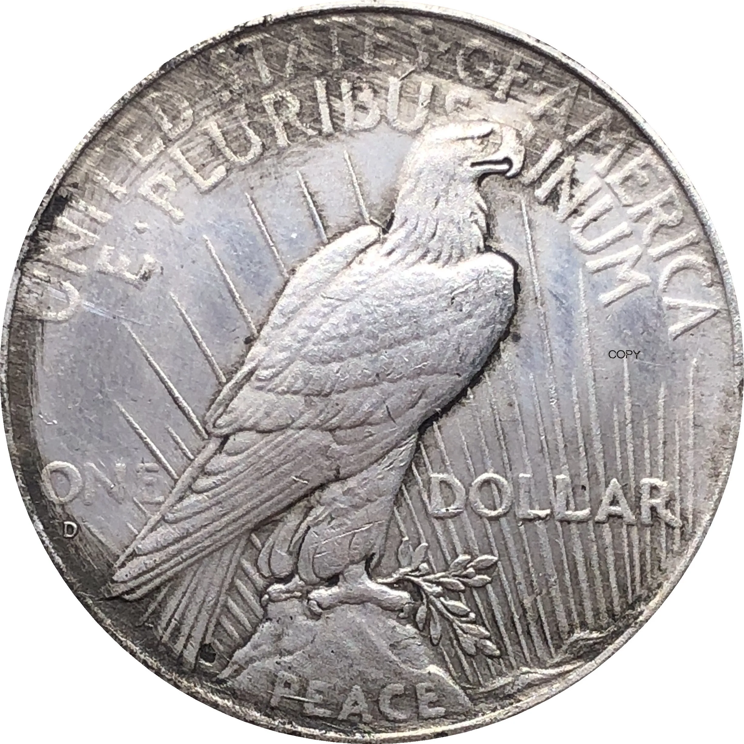Соединенные Штаты Америки США 1934 D Liberty Coin In God We Trust 1 One Peace Dollar Мельхиор