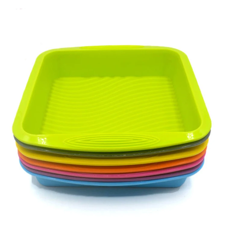 Квадратная силиконовая форма для торта 9 дюймов сделай сам выпечки кексов