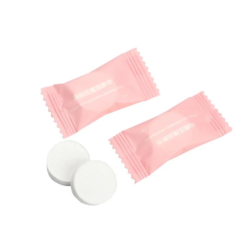 

Toalla de comprimidopara viaje, Mini toallapara el cuidado facial, extensible, para deportes al aire libre,