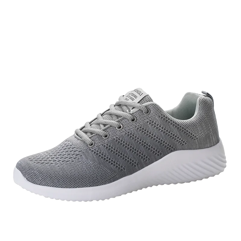 

Men Running Shoes Mesh Sport Shoes Lace-up Lightweight Comfortable Breathable Walking Shoes Men Sneakers