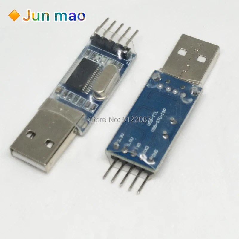 1 шт. USB к RS232 ttl конвертер адаптер модуль PL2303 с прозрачной крышкой PL2303HX