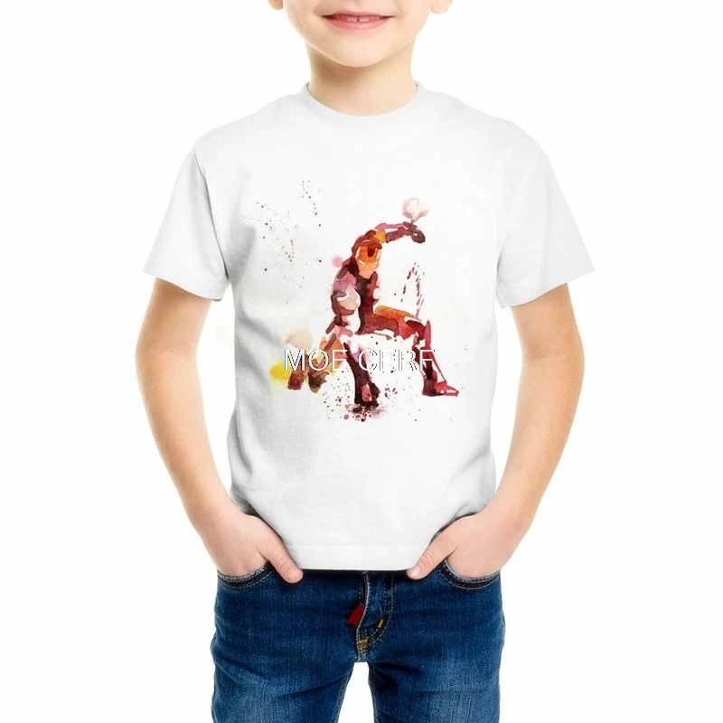 Детские футболки с изображением американского Супермена футболка объемным