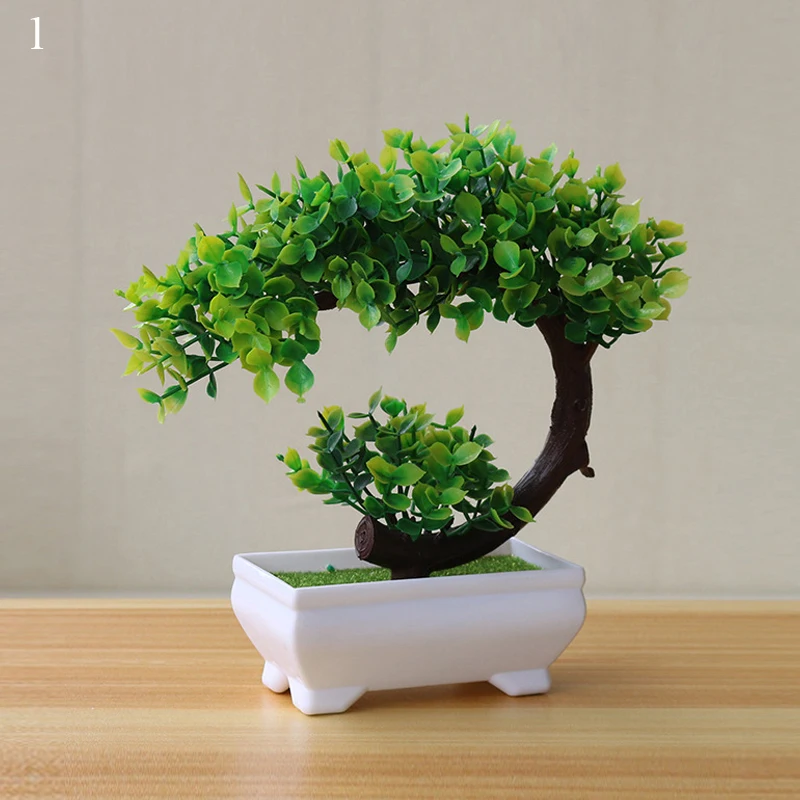 

Household Decorations Artificial Plants Potted Plant Garden Decor Flower Arranging Fake Flowers Potted Bonsai Plastic Flower