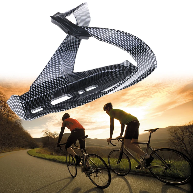 Велосипедный держатель для бутылки из углеродного волокна пластиковый бутылок