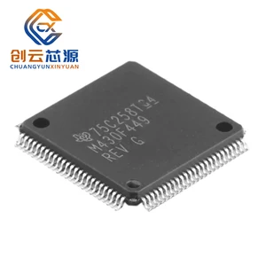 1Pcs New 100% Original MSP430F449IPZR LQFP-100 Arduino Nano Integrated Circuits Operational Amplifier Single Chip Microcomputer