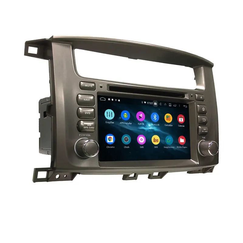 7&quot 2 Din Android 10.0 PX6 Car Radio For Toyota Lander Cruiser 100 DVD Player 6 Core 4+64G Audio Multimedia Stereo DSP | Автомобили и